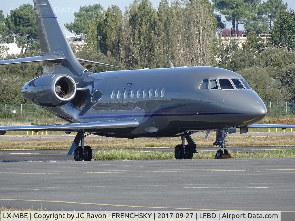 LX-MBE, 2003 Dassault Falcon 2000 C/N 208, Saint James Luxembourg
