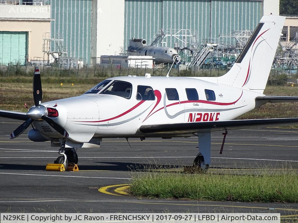N29KE, 2004 Piper PA-46-350P Malibu Mirage C/N 4636352, Malibu Mirage from Brest and Paris