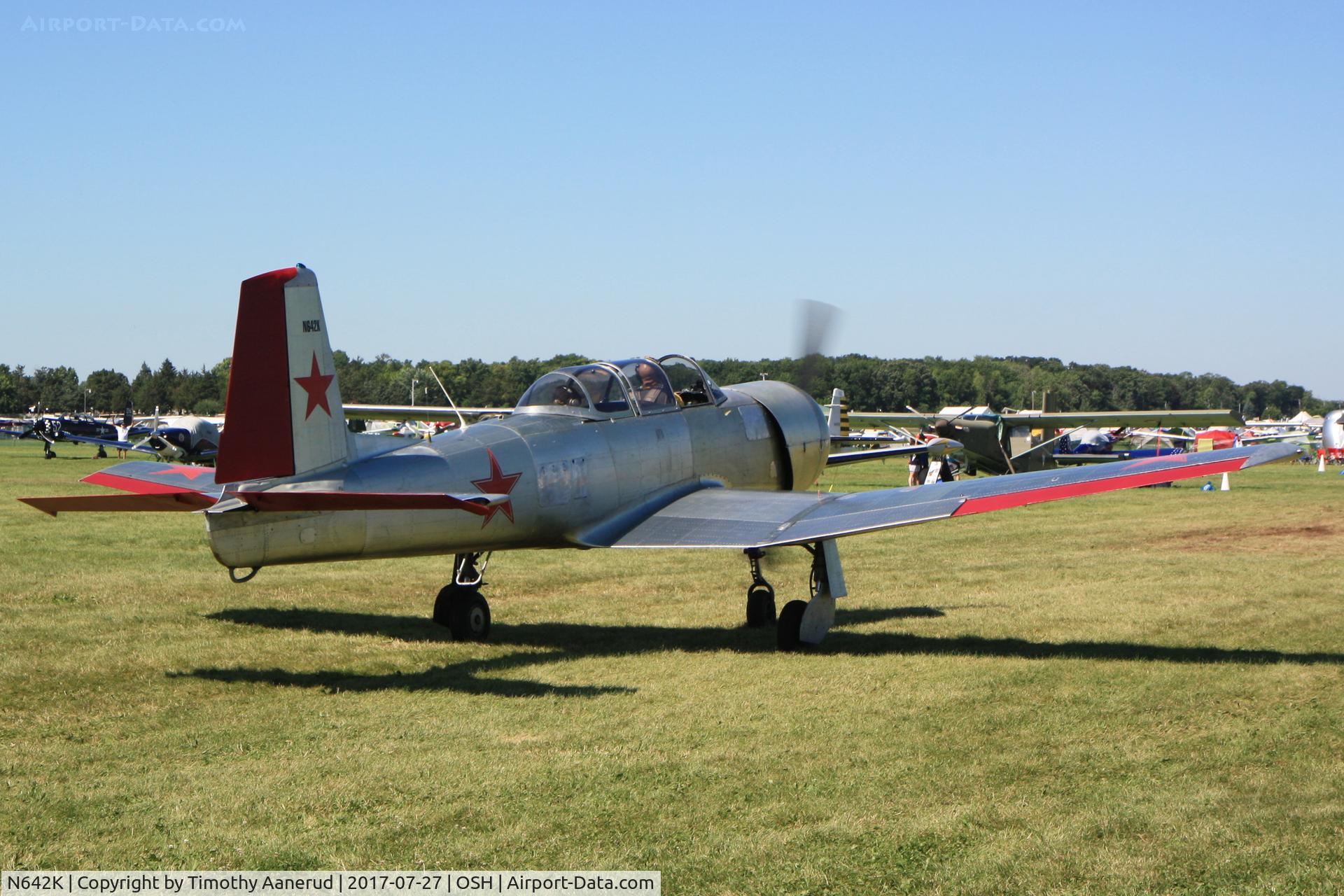 N642K, 1985 Nanchang CJ-6A C/N 4232013, 1985 Nanchang CJ-6A, c/n: 4232013