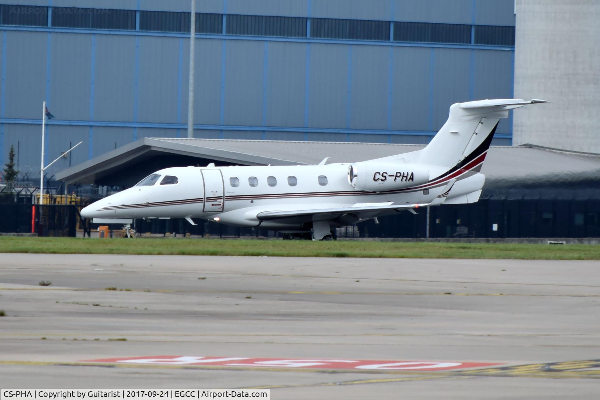 CS-PHA, 2014 Embraer EMB-505 Phenom 300 C/N 50500203, At Manchester