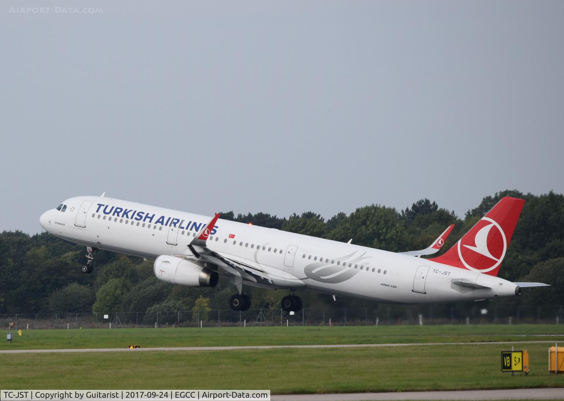 TC-JST, 2015 Airbus A321-231 C/N 6682, At Manchester