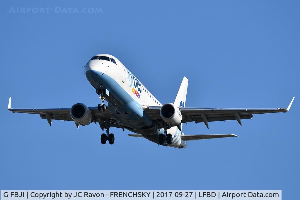 G-FBJI, 2012 Embraer 175STD (ERJ-170-200) C/N 17000355, BE1843 from Birmingham (BHX) landing runway 23
