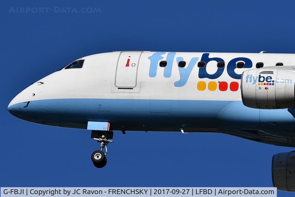 G-FBJI, 2012 Embraer 175STD (ERJ-170-200) C/N 17000355, BE1843 from Birmingham (BHX) landing runway 23