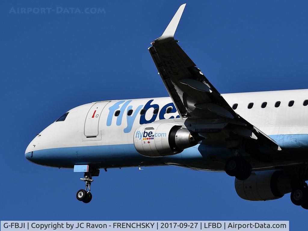 G-FBJI, 2012 Embraer 175STD (ERJ-170-200) C/N 17000355, BE1843 from Birmingham (BHX) landing runway 23