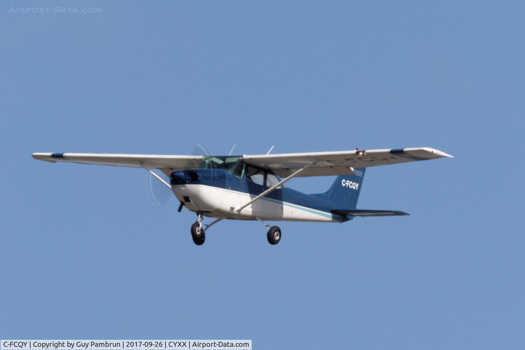 C-FCQY, 1970 Cessna 172K Skyhawk C/N 17259157, Landing