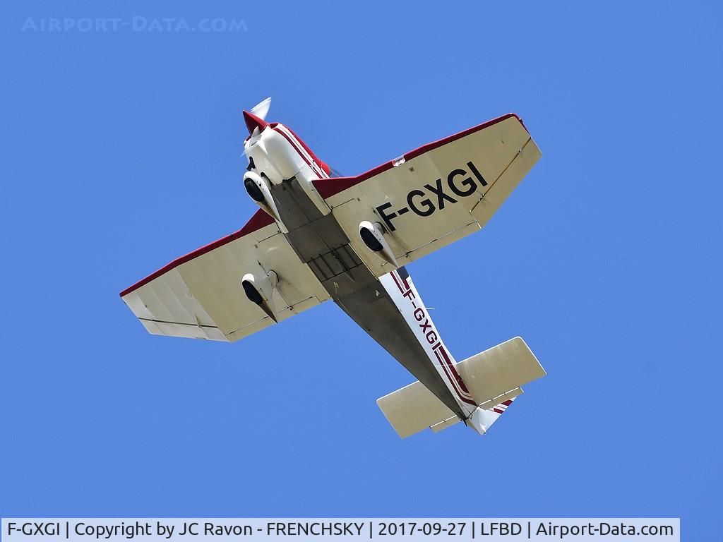 F-GXGI, Robin DR-400-180 Regent Regent C/N 2520, Cercle Aéronautique des Personnels de l'Aéroport de Mérignac / CAPAM take off rinway 23