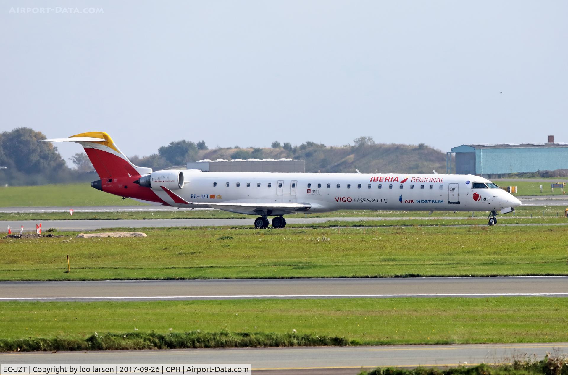EC-JZT, 2006 Canadair CRJ-900ER (CL-600-2D24) C/N 15113, Copenhagen Kastrup 26.9.2017