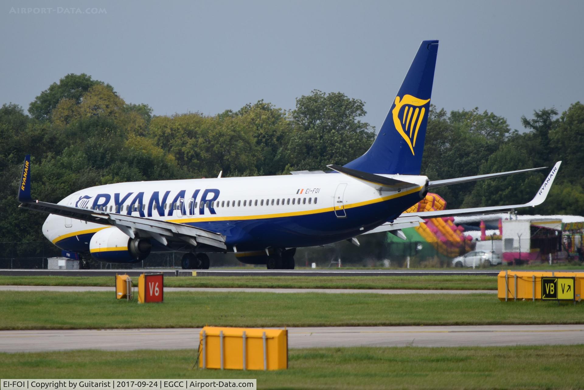 EI-FOI, 2016 Boeing 737-8AS C/N 44712, At Manchester