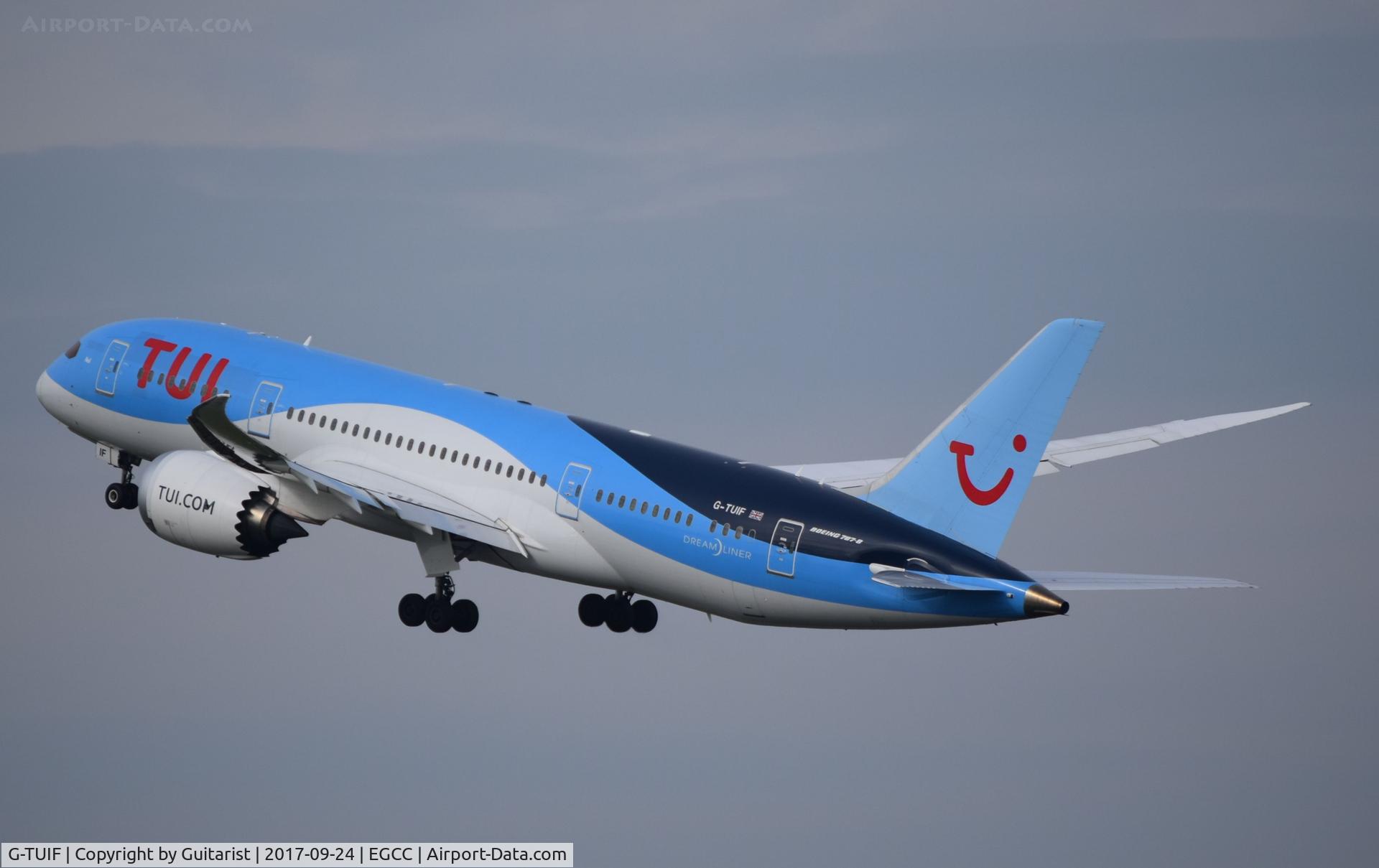 G-TUIF, 2014 Boeing 787-8 Dreamliner C/N 36428, At Manchester