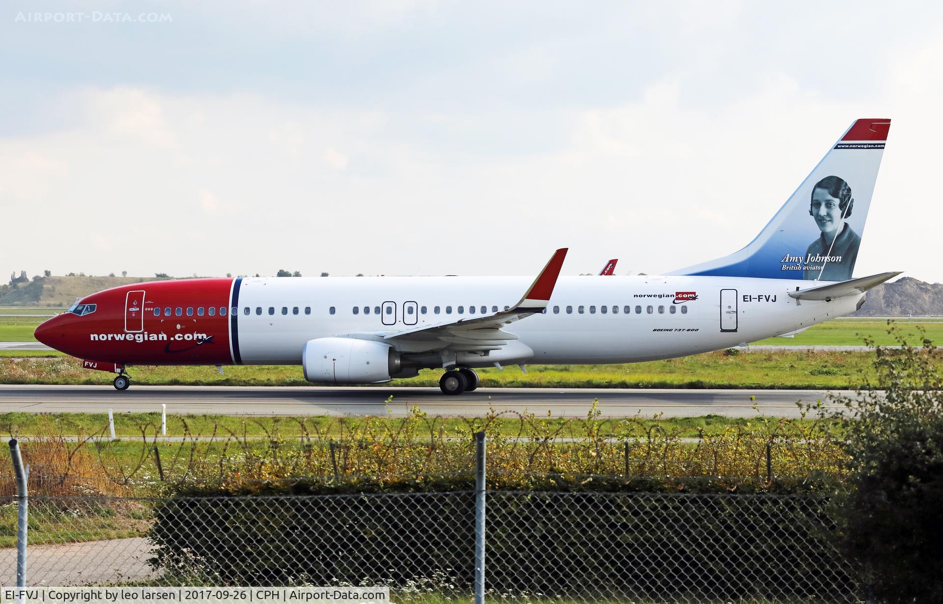 EI-FVJ, 2017 Boeing 737-8JP C/N 42275, Copenhagen Kastrup 26.9.2017