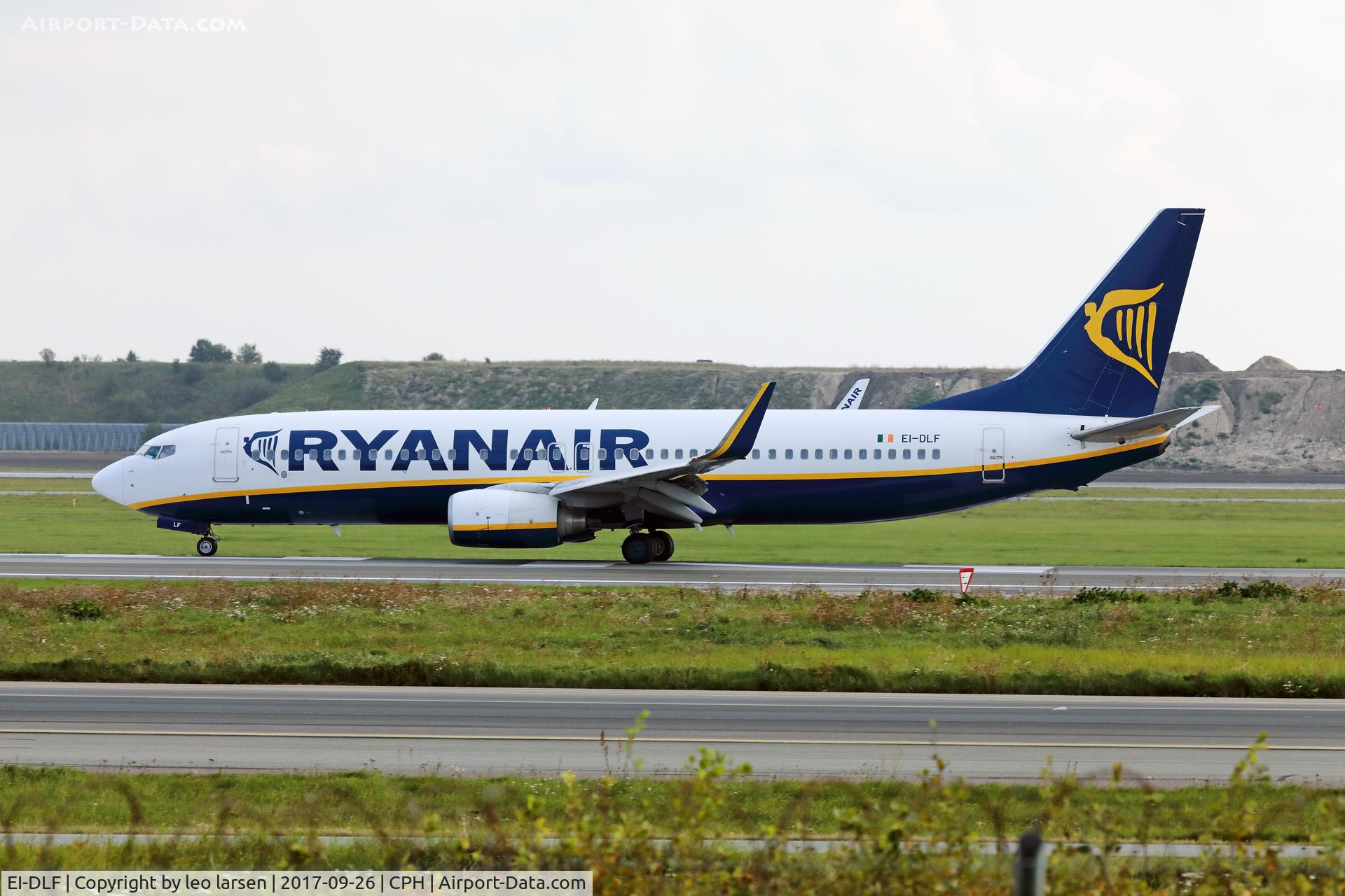 EI-DLF, 2006 Boeing 737-8AS C/N 33588, Copenhagen Kastrup 26.9.2017