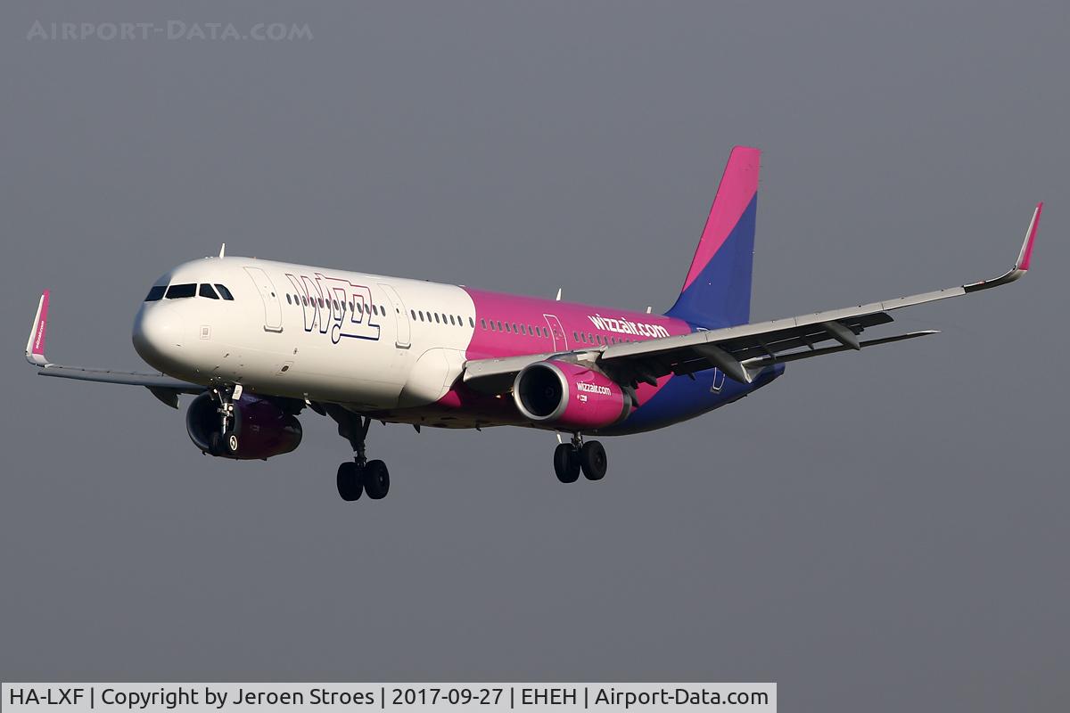 HA-LXF, 2016 Airbus A321-231 C/N 7155, EHEH