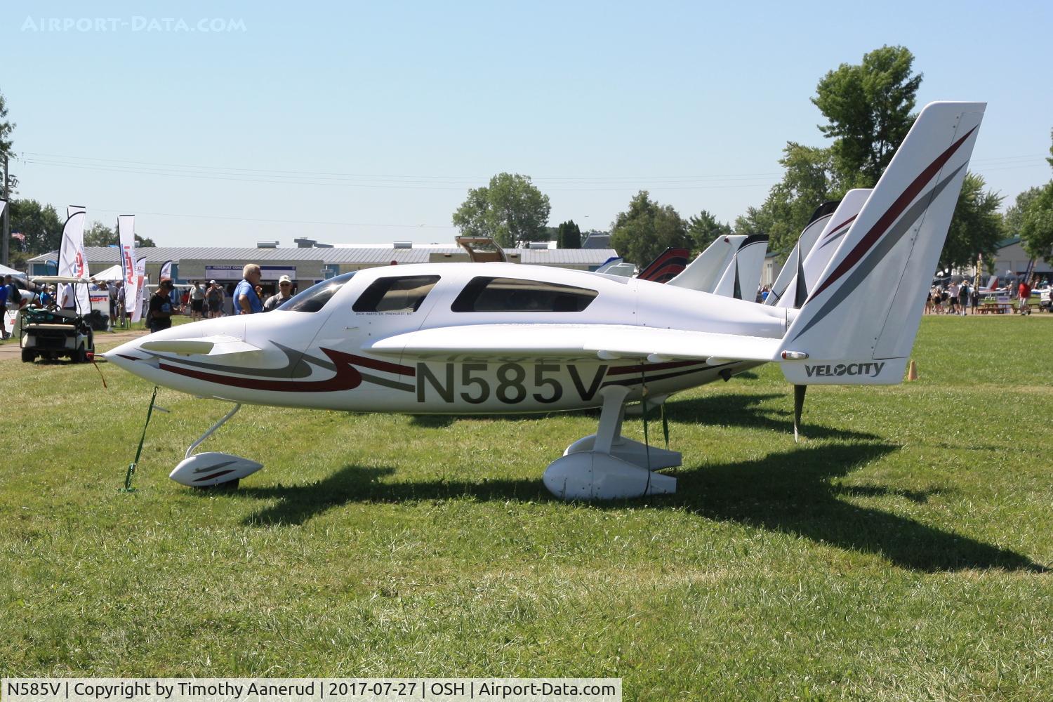 N585V, 2013 Velocity Velocity XL FG C/N 3FX013, 2013 Velocity Velocity XL FG, c/n: 3FX013