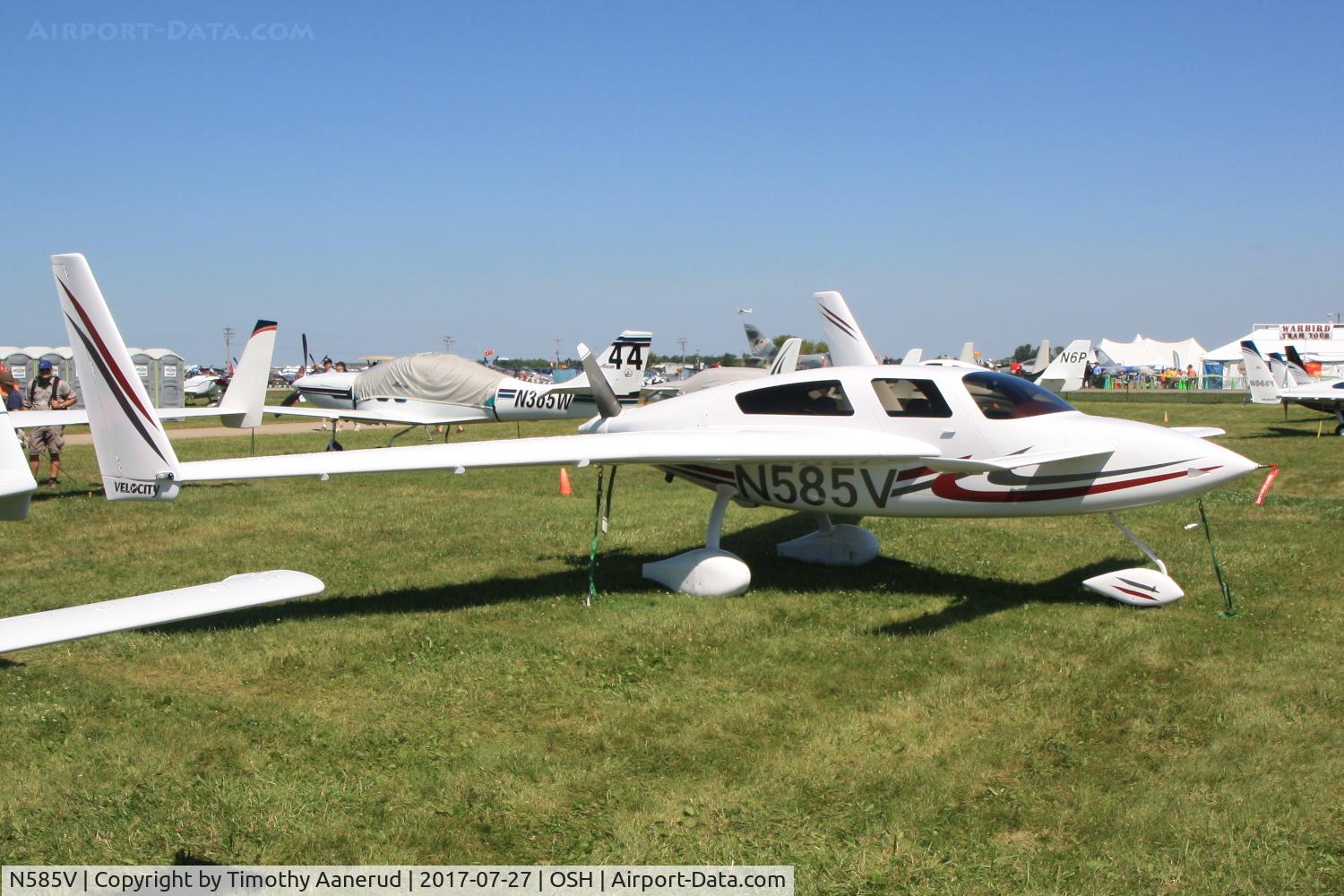 N585V, 2013 Velocity Velocity XL FG C/N 3FX013, 2013 Velocity Velocity XL FG, c/n: 3FX013
