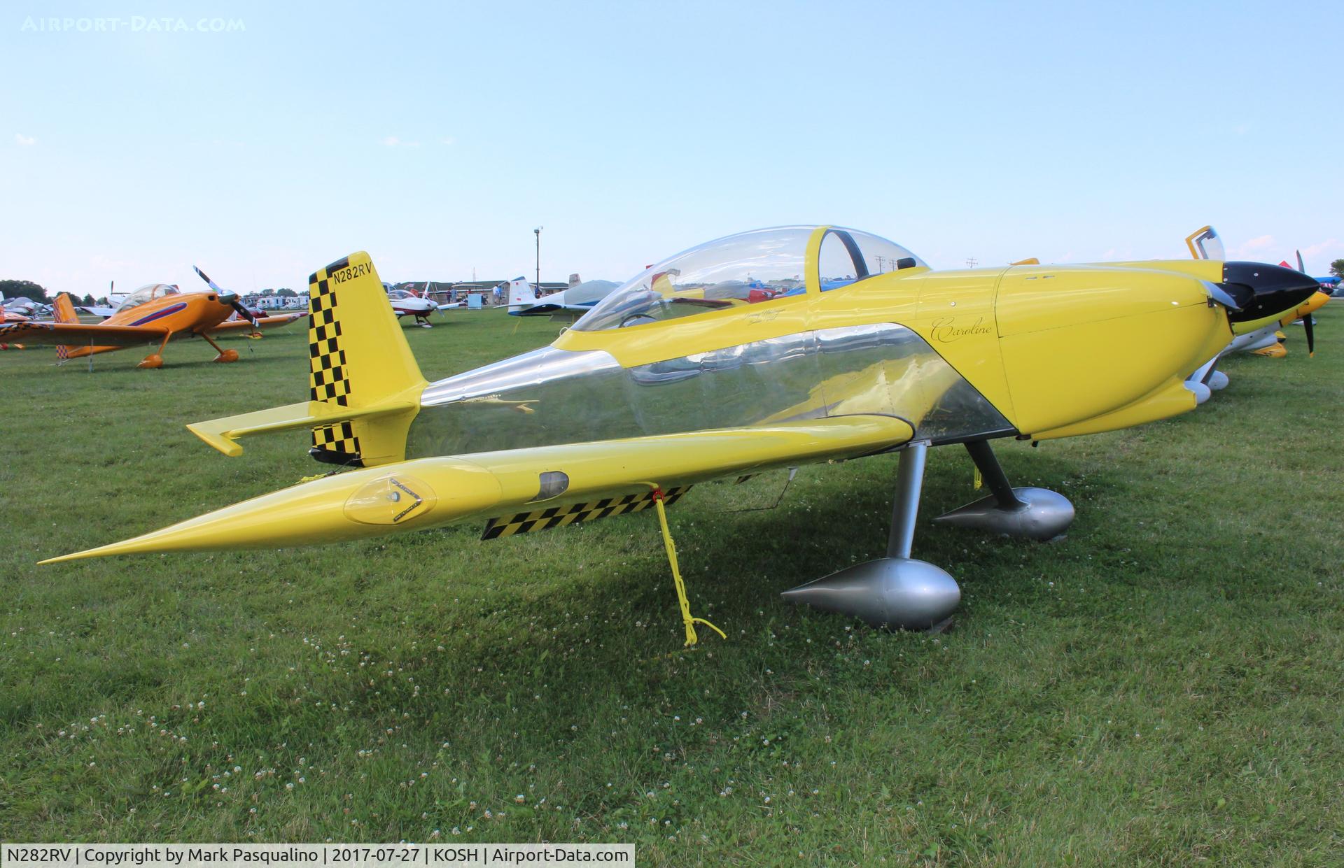 N282RV, 2016 Vans RV-8 C/N 81892, Vans RV-8