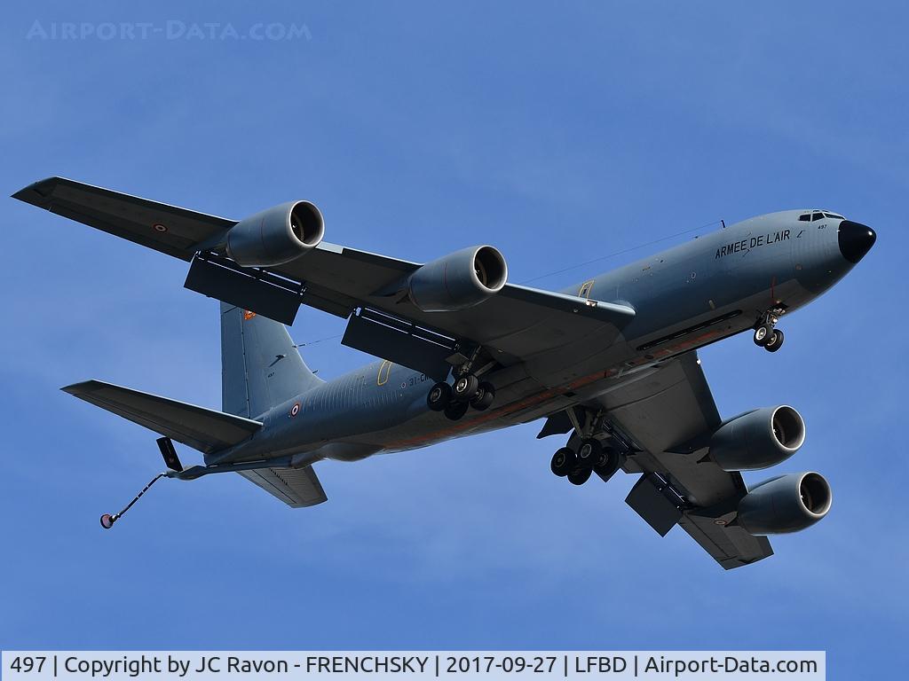 497, 1962 Boeing KC-135RG Stratotanker C/N 18480, France Air Force landing unway 23