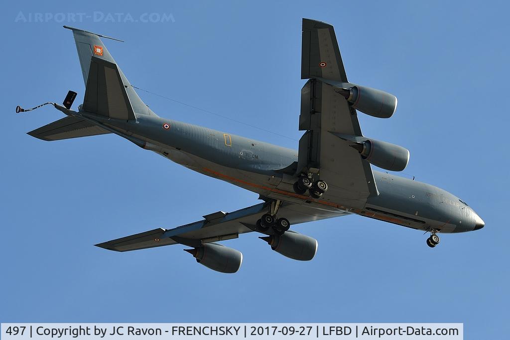 497, 1962 Boeing KC-135RG Stratotanker C/N 18480, France Air Force landing unway 23