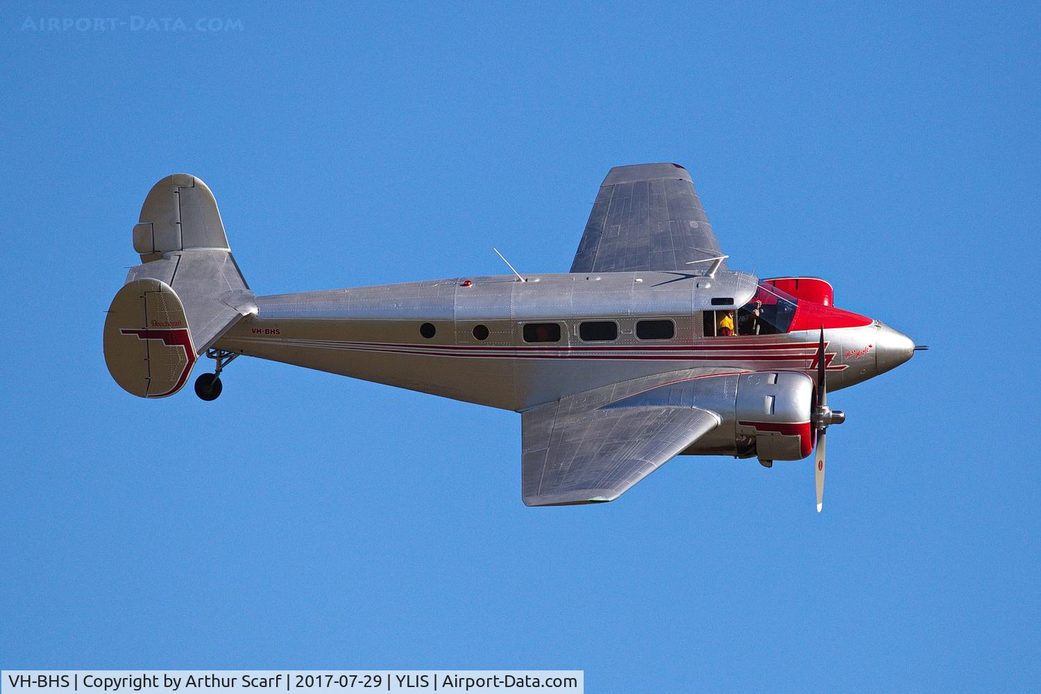 VH-BHS, 1952 Beech Expeditor 3TM C/N CA-198, Lismore NSW Aviation Expo 2017