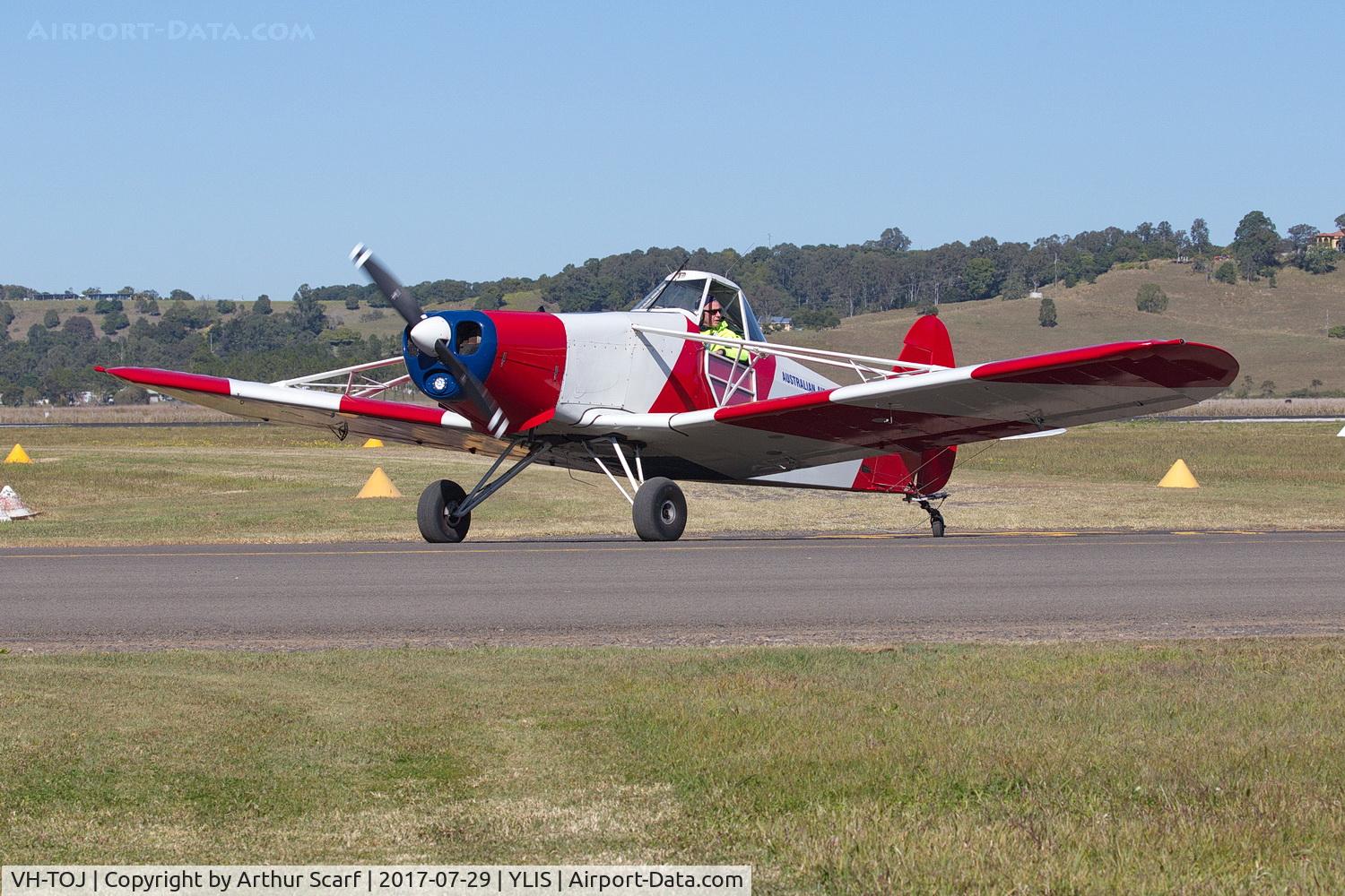 VH-TOJ, 1964 Piper PA-25-235 Pawnee C/N 25-2694, Lismore NSW Aviation Expo 2017