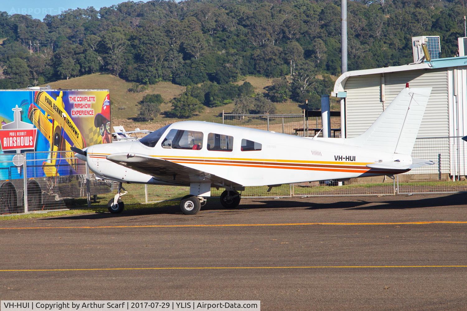 VH-HUI, 1982 Piper PA-28-161 C/N 28-8216109, Lismore Aviation Expo 2017