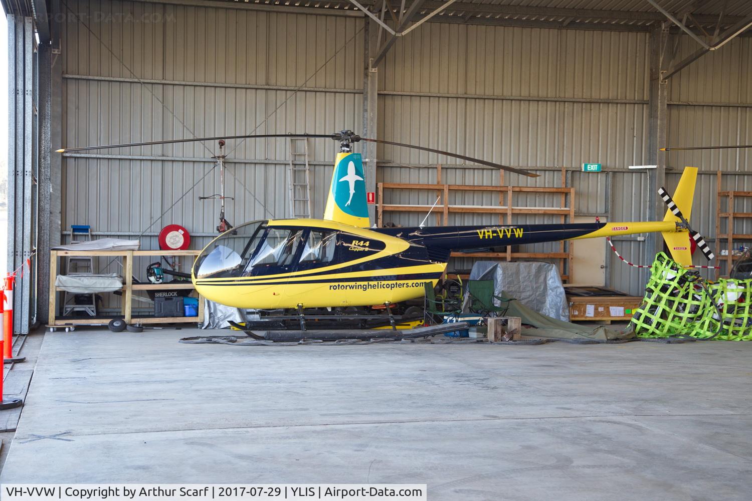 VH-VVW, 2007 Robinson R44 Clipper II C/N 11856, Lismore NSW Aviation Expo 2017