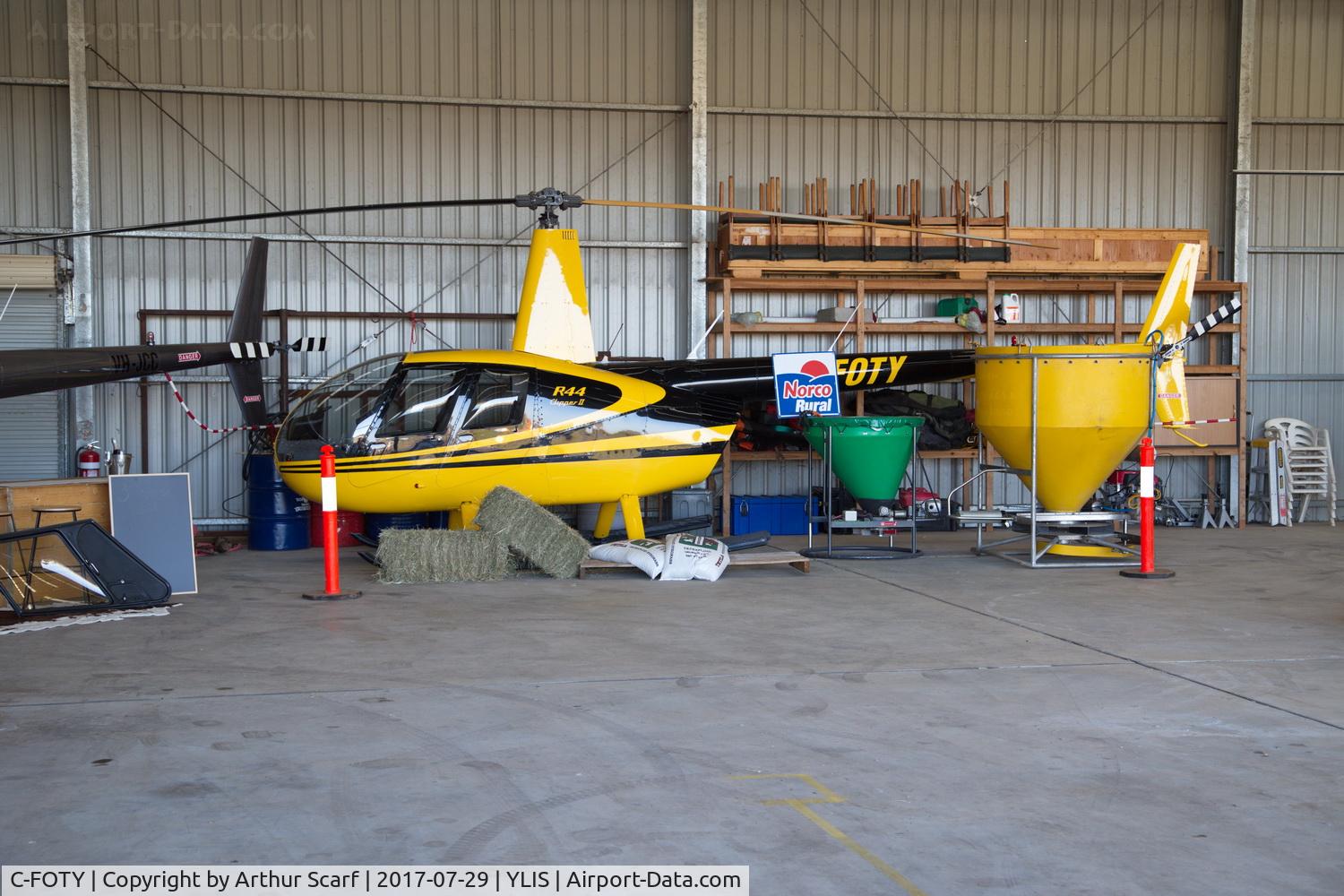 C-FOTY, 2009 Robinson R44 II C/N 12888, Lismore NSW 2017 Current owner not known