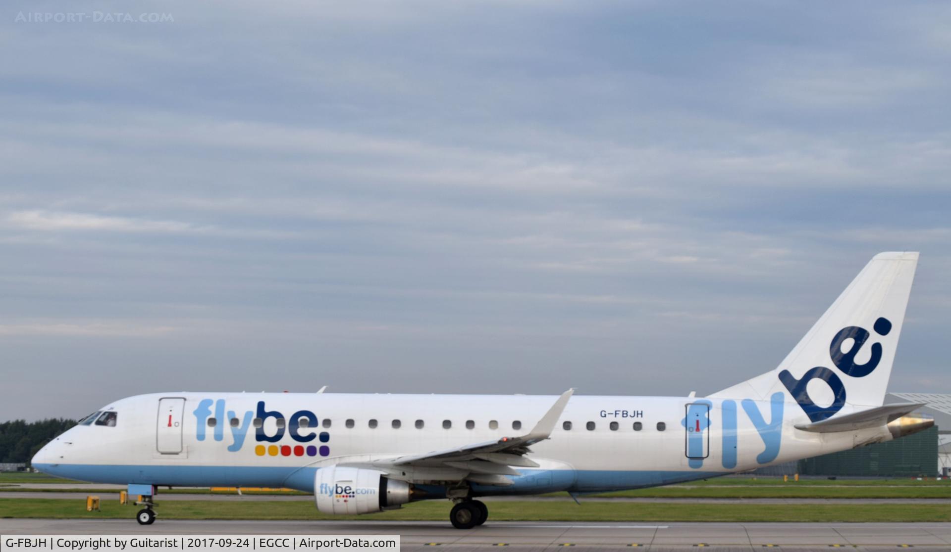 G-FBJH, 2012 Embraer 175STD (ERJ-170-200) C/N 17000351, At Manchester