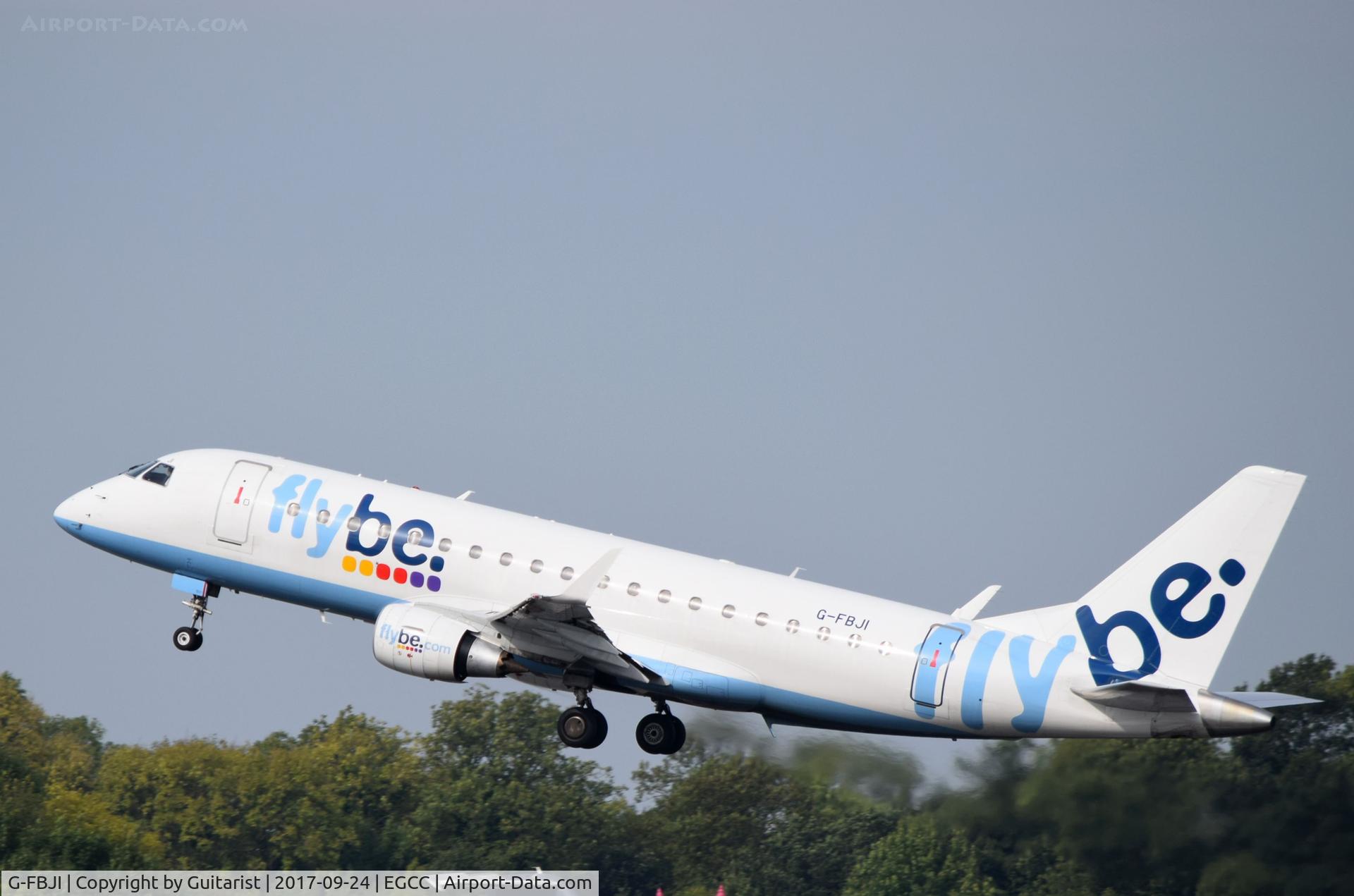 G-FBJI, 2012 Embraer 175STD (ERJ-170-200) C/N 17000355, At Manchester