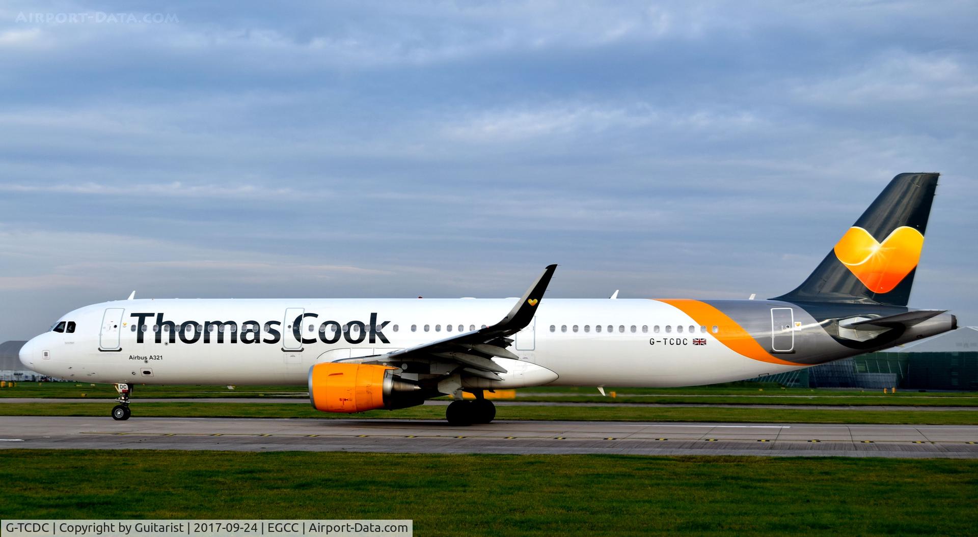 G-TCDC, 2013 Airbus A321-211 C/N 5872, At Manchester