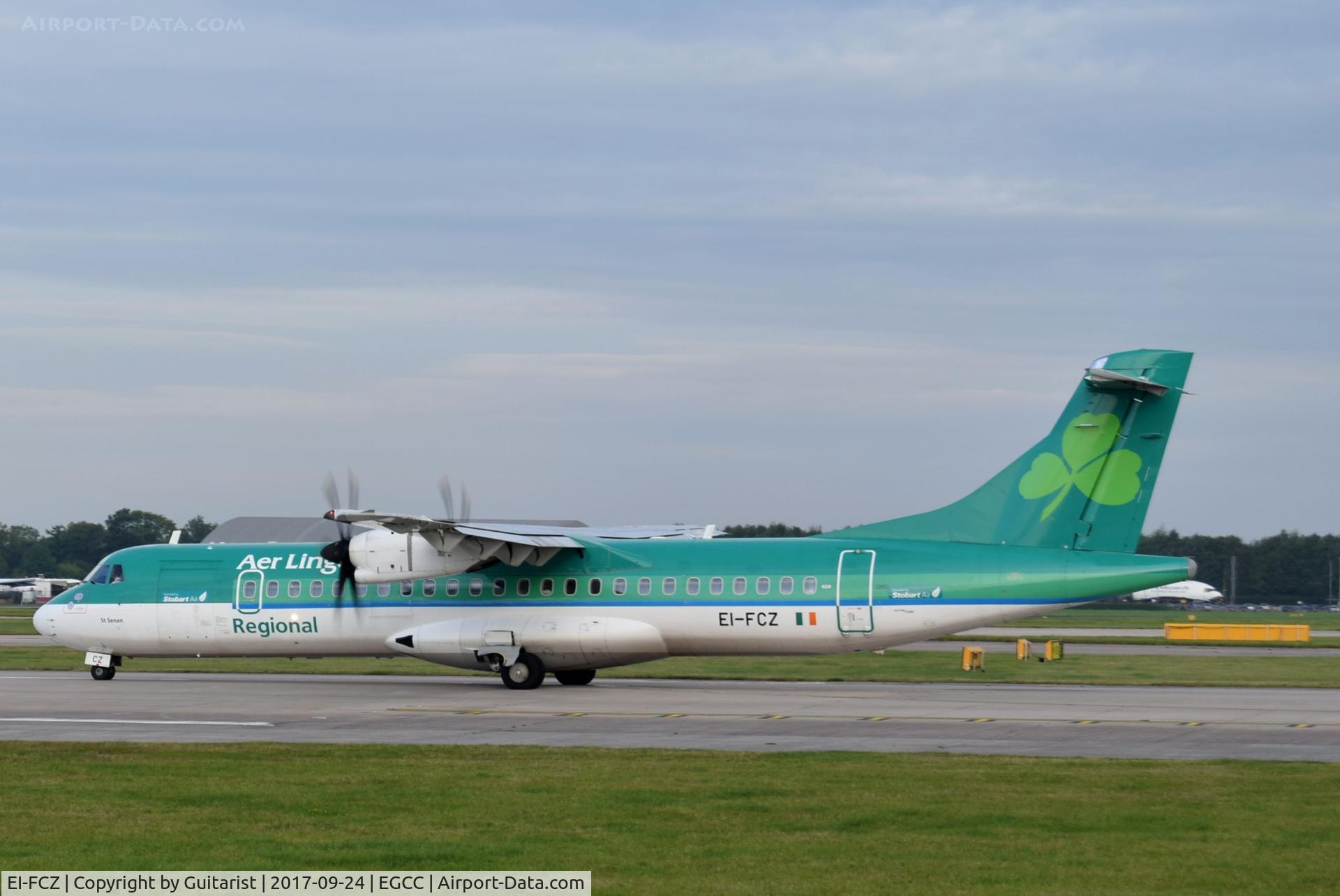 EI-FCZ, 2014 ATR 72-600 (72-212A) C/N 1159, At Manchester