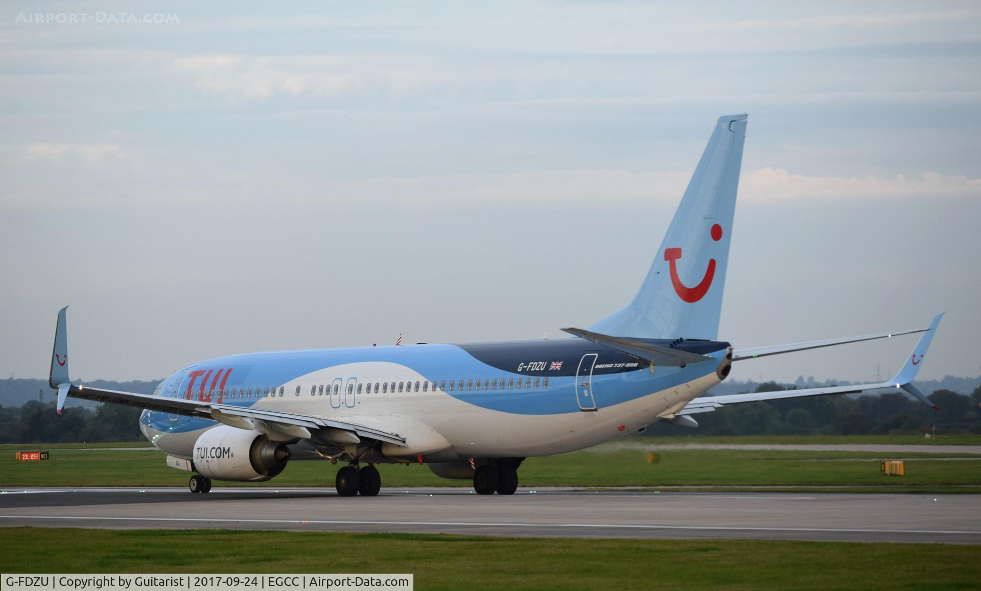 G-FDZU, 2011 Boeing 737-8K5 C/N 37253, At Manchester