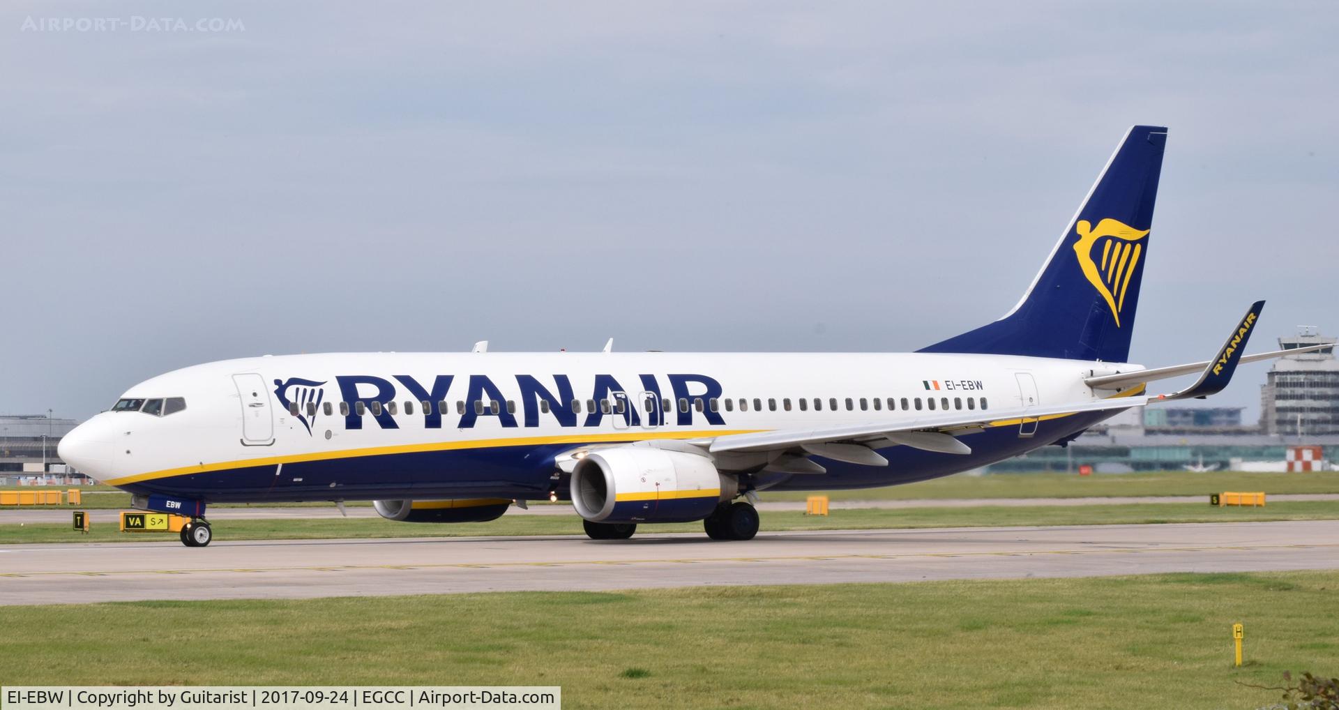 EI-EBW, 2009 Boeing 737-8AS C/N 35010, At Manchester