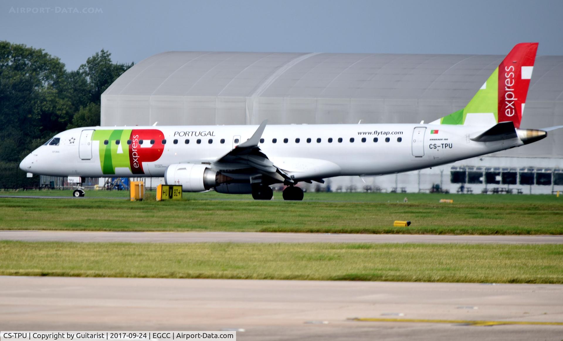 CS-TPU, 2011 Embraer 190LR (ERJ-190-100LR) C/N 19000506, At Manchester