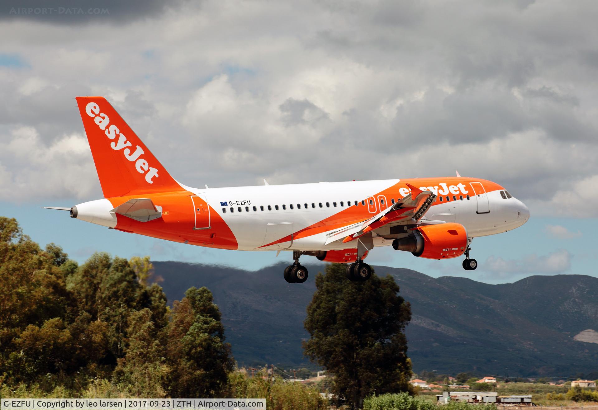 G-EZFU, 2010 Airbus A319-111 C/N 4313, Zakynthos 23.9.2017