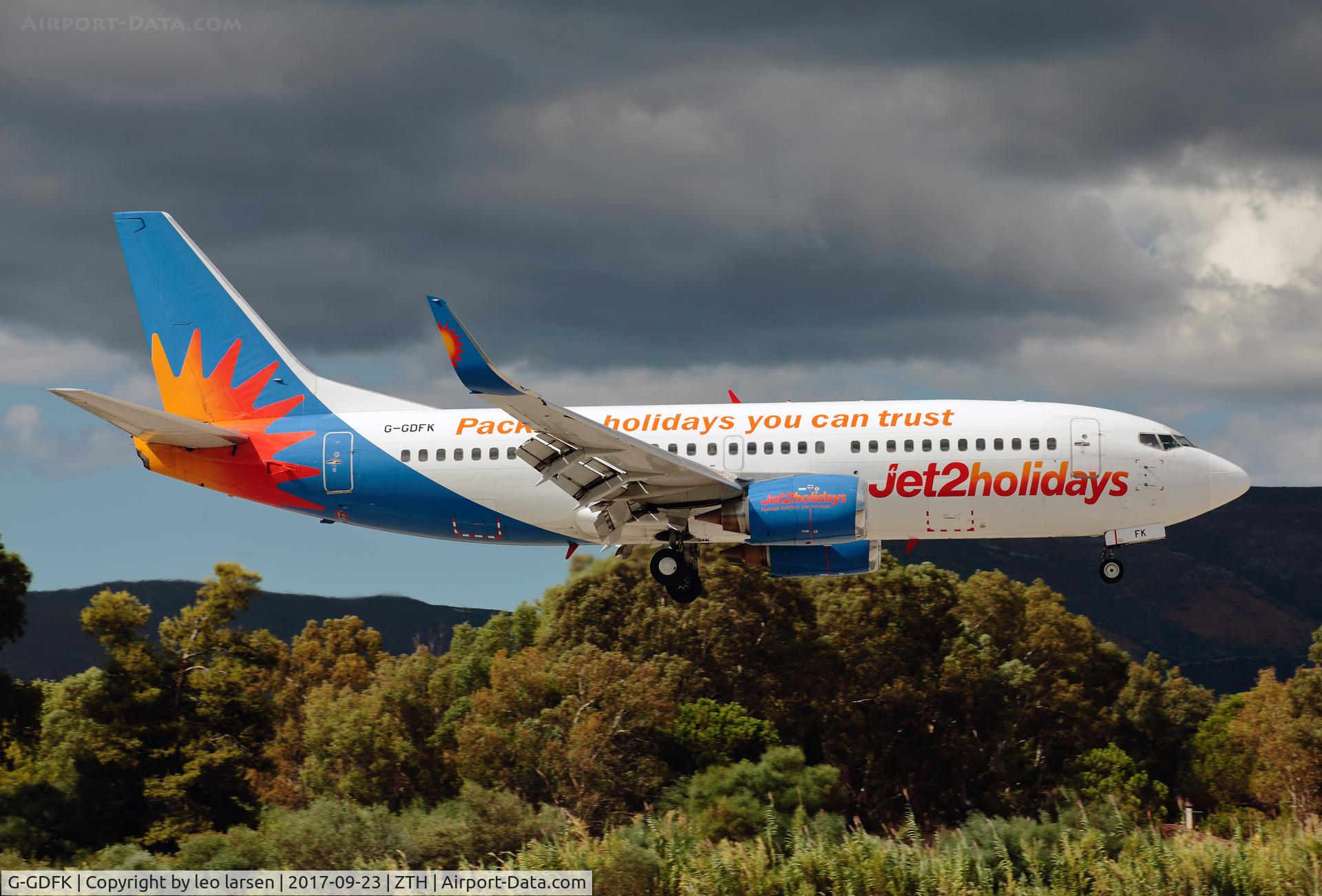 G-GDFK, 1998 Boeing 737-36N C/N 28572, Zakynthos 23.9.2017