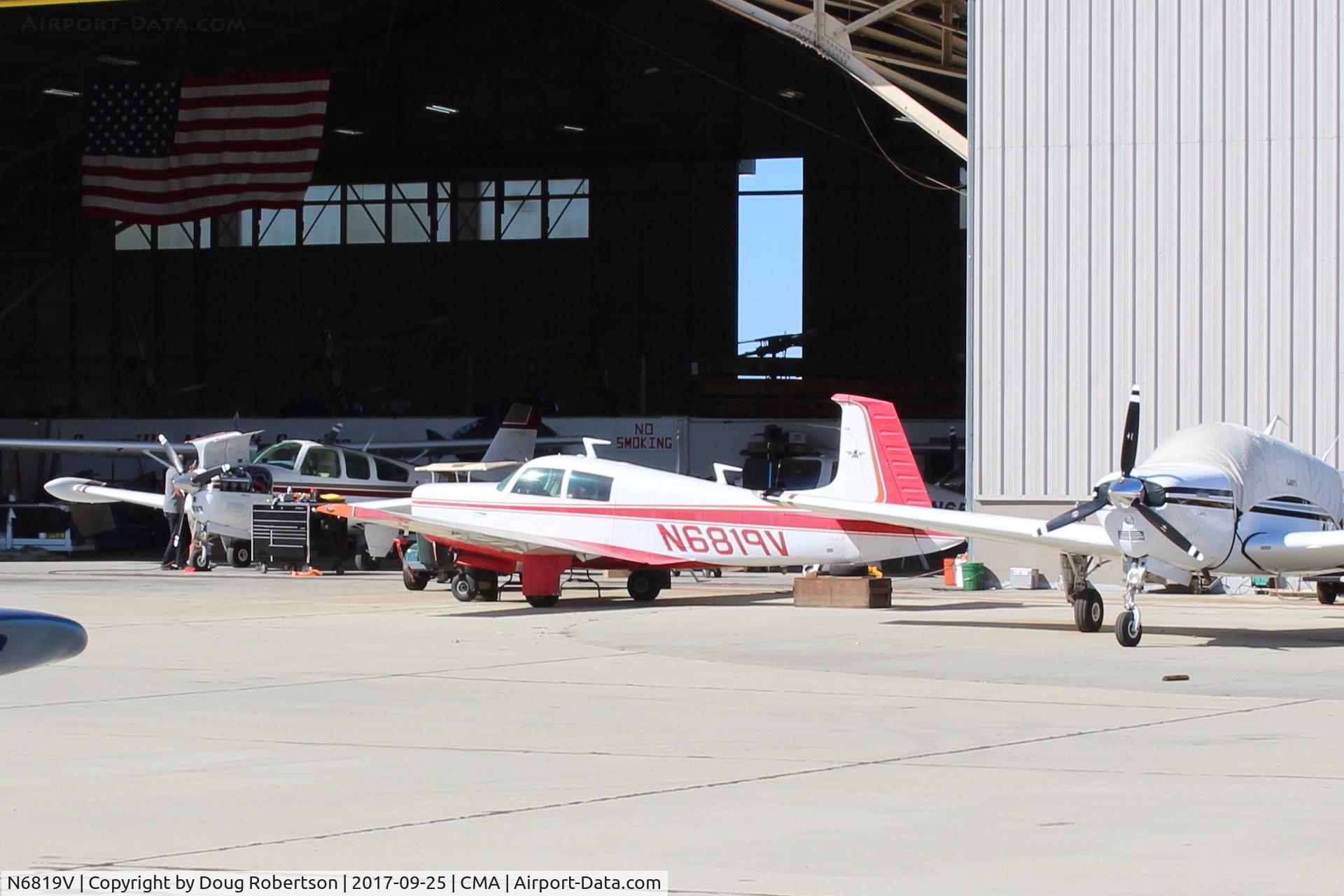 N6819V, 1971 Aerostar M-20E Aerostar 201 C/N 21-0006, 1971 Mooney M20E CHAPARRAL, Lycoming IO-360-A1A 200 Hp, originally 23 built under Mooney ATC by Aerostar in 1971. This is one of the 23 built. Clear?