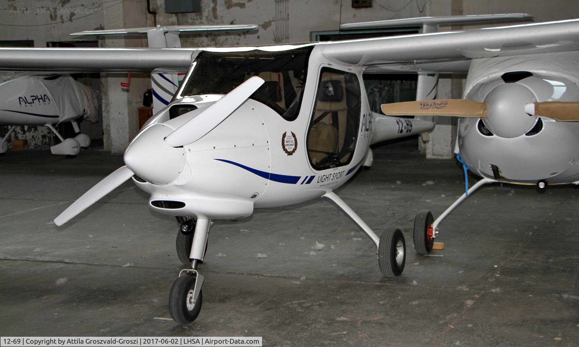 12-69, 2015 Pipistrel Alpha Trainer C/N 705 AT912, Szentkirályszabadja Airport, Hungary