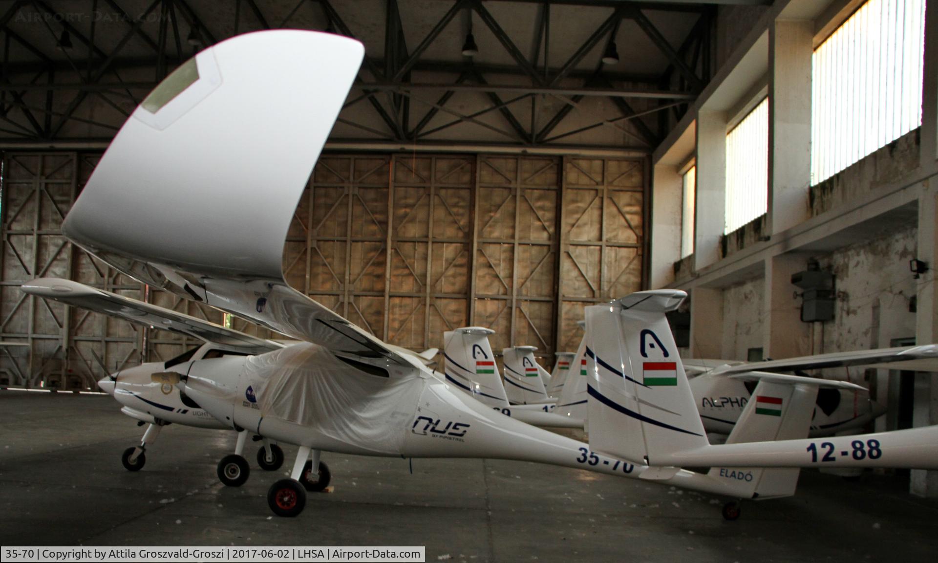 35-70, Pipistrel Sinus 912 C/N 567SL912, Szentkirályszabadja Airport, Hungary