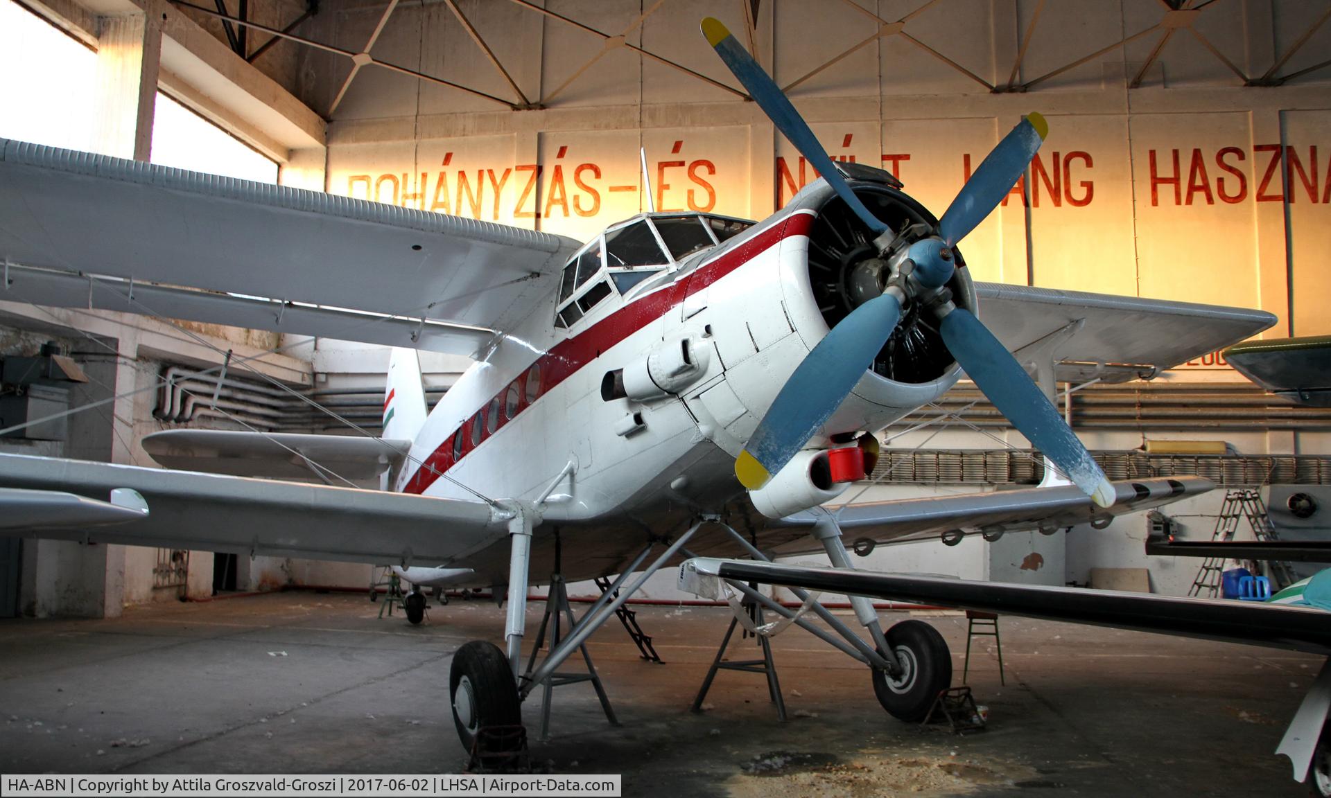 HA-ABN, PZL-Mielec An-2TD C/N 1G152-47, Szentkirályszabadja Airport, Hungary