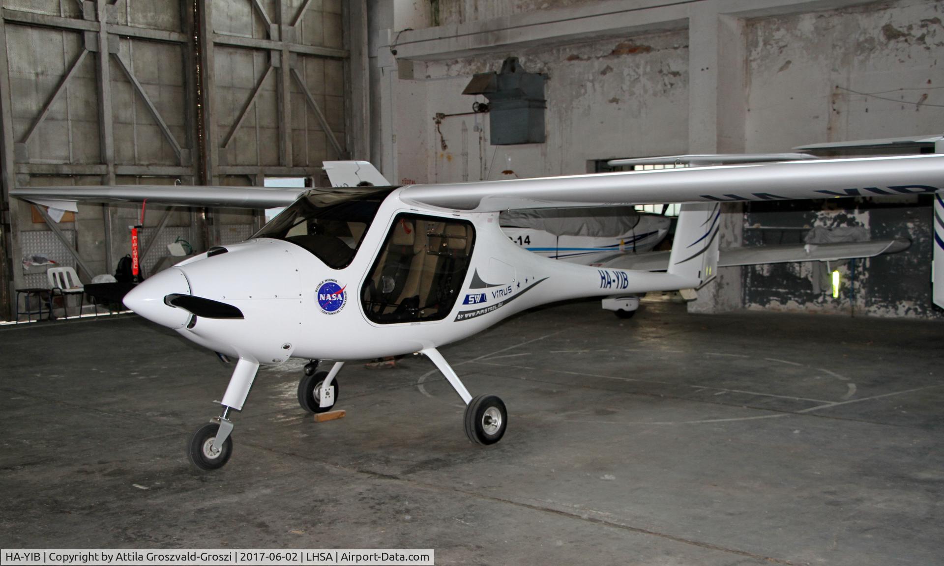 HA-YIB, 2016 Pipistrel Virus SW 100 C/N 749 SWN 100, Szentkirályszabadja Airport, Hungary
