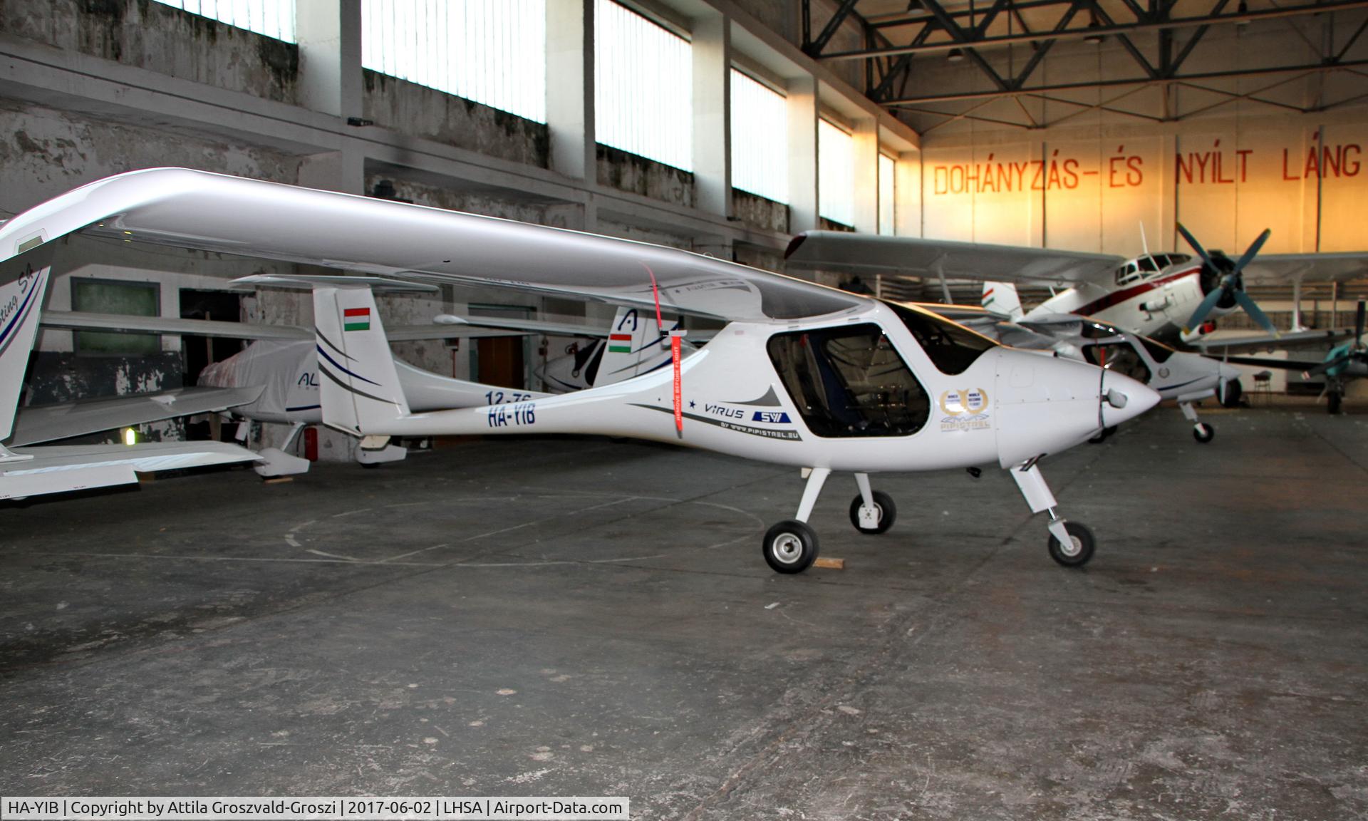 HA-YIB, 2016 Pipistrel Virus SW 100 C/N 749 SWN 100, Szentkirályszabadja Airport, Hungary