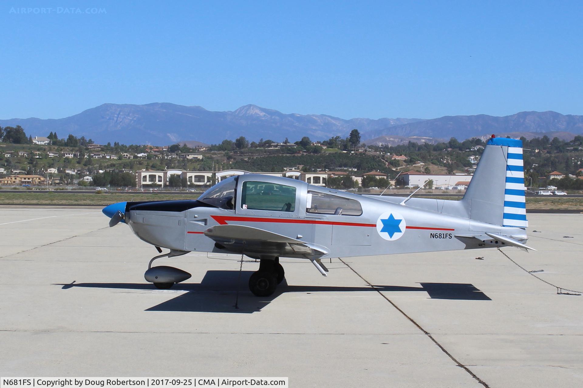 N681FS, 1990 Grumman American AA-5B Tiger C/N AA5B0400, 1990 American General AA-5B TIGER, Lycoming O-360-A4K 180 Hp. (FAA Registry issue here as Grumman American sold this design to American General in 1978 via Gulfstream purchase. Clear?)