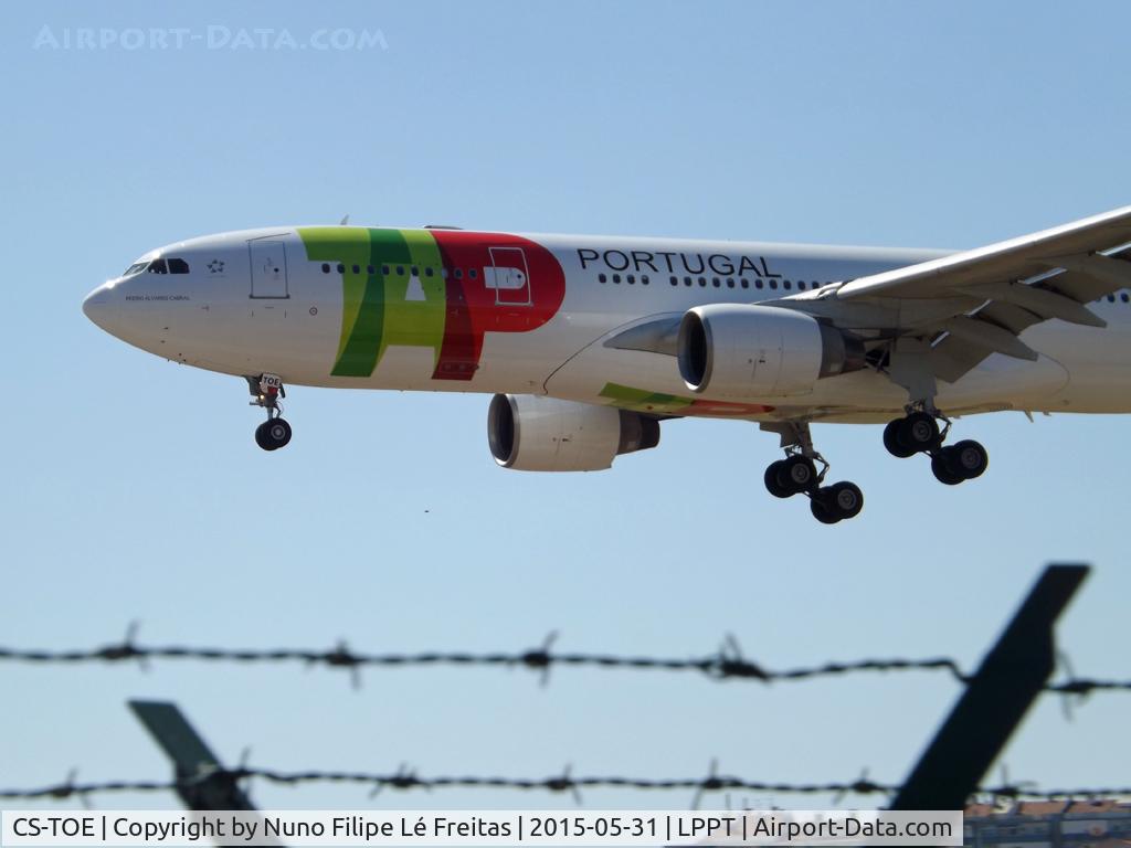 CS-TOE, 1999 Airbus A330-223 C/N 305, Landing. Special schemme.