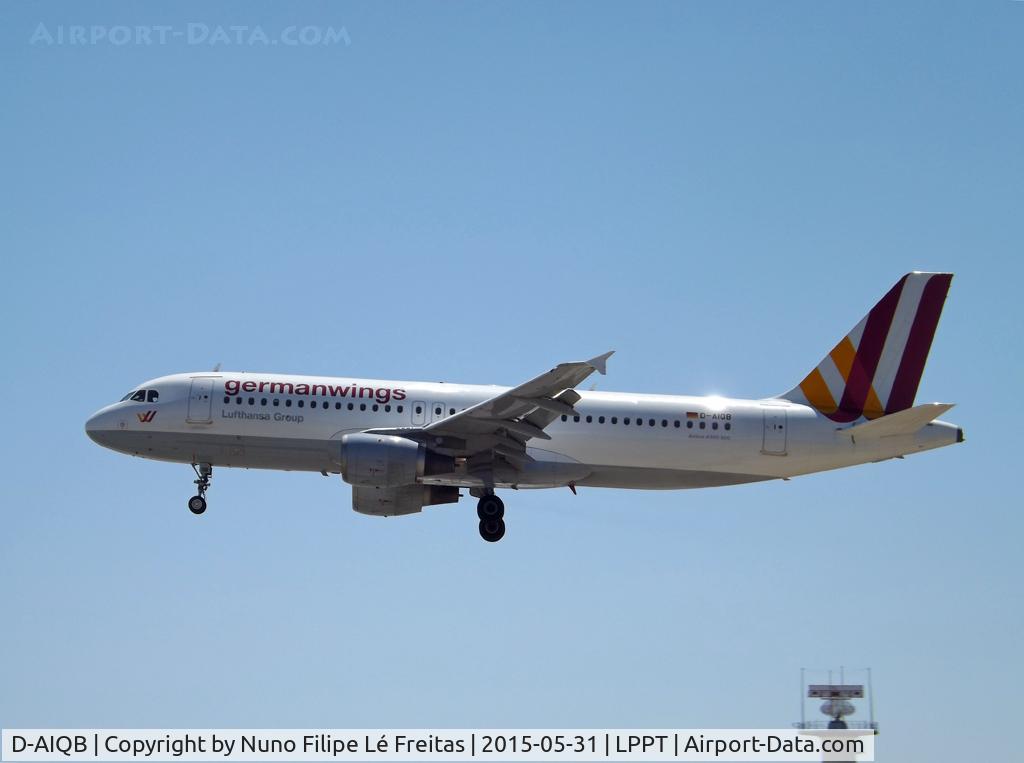 D-AIQB, 1991 Airbus A320-211 C/N 0200, Landing.