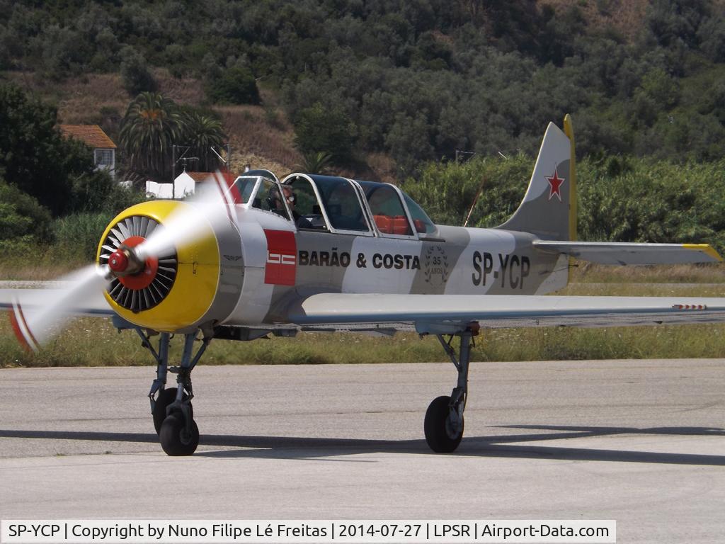 SP-YCP, 1984 Yakovlev Yak-52 C/N 833609, Taxiing.
