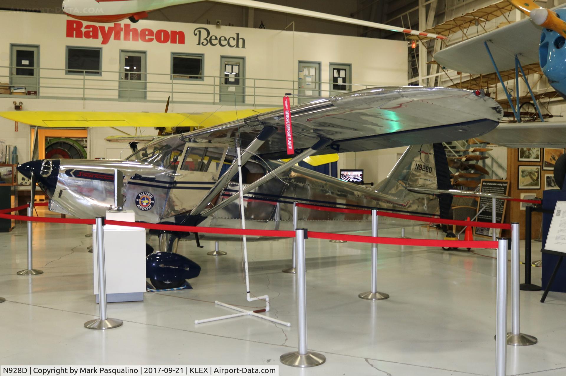 N928D, 1947 Stinson 108-2 Voyager C/N 108-2928, Stinson 108-2