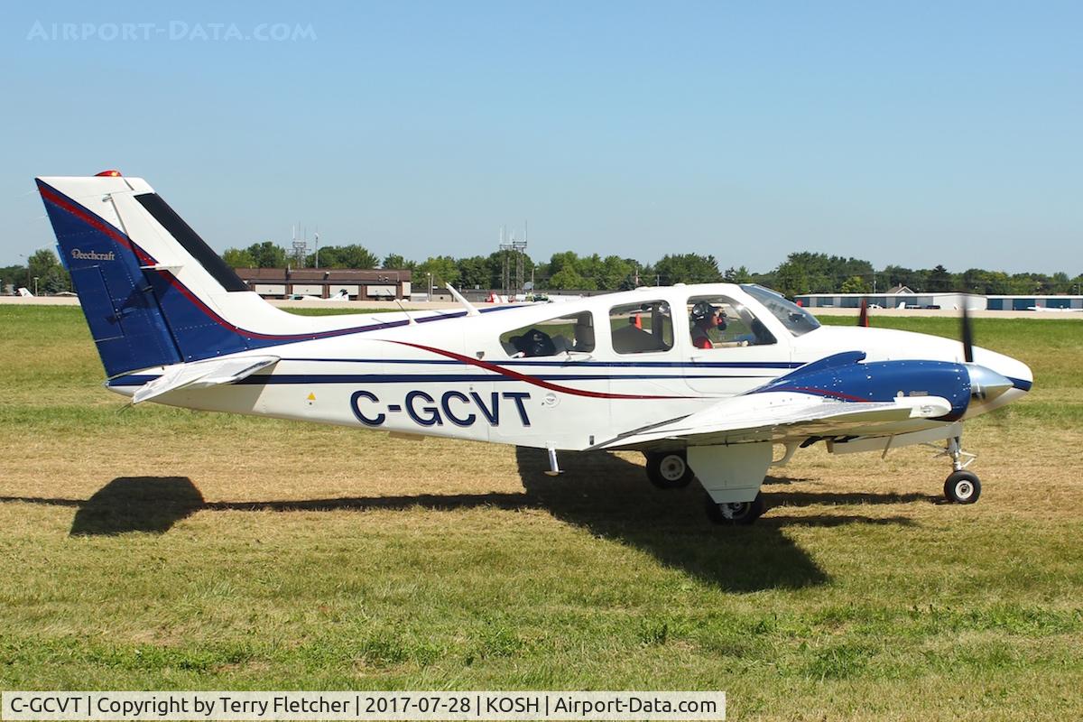 C-GCVT, 1982 Beech E-55 Baron C/N TE-1197, At 2017 EAA AirVenture at Oshkosh
