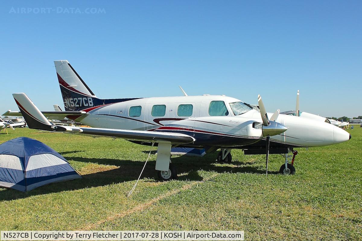 N527CB, 1977 Piper PA-31P Navajo Navajo C/N 31P7730001, At 2017 EAA AirVenture at Oshkosh
