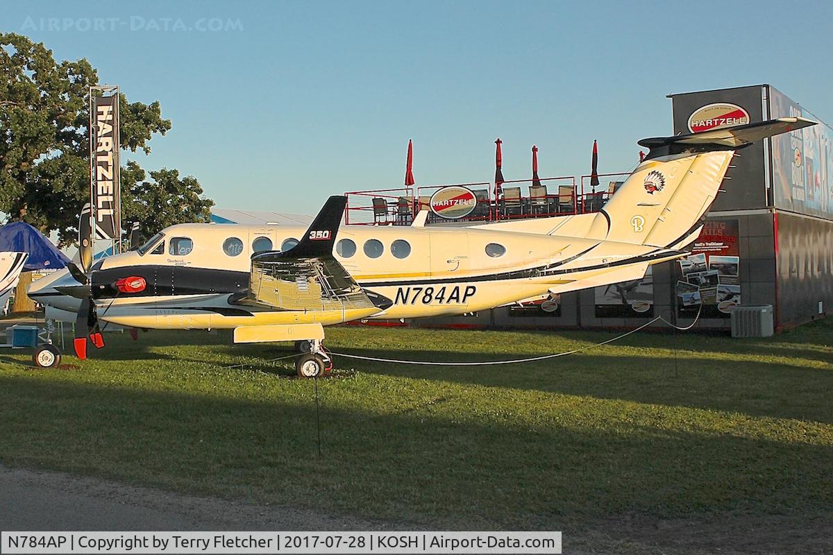 N784AP, 2011 Hawker Beechcraft 350i King Air (B300) C/N FL-747, At 2017 EAA AirVenture at Oshkosh