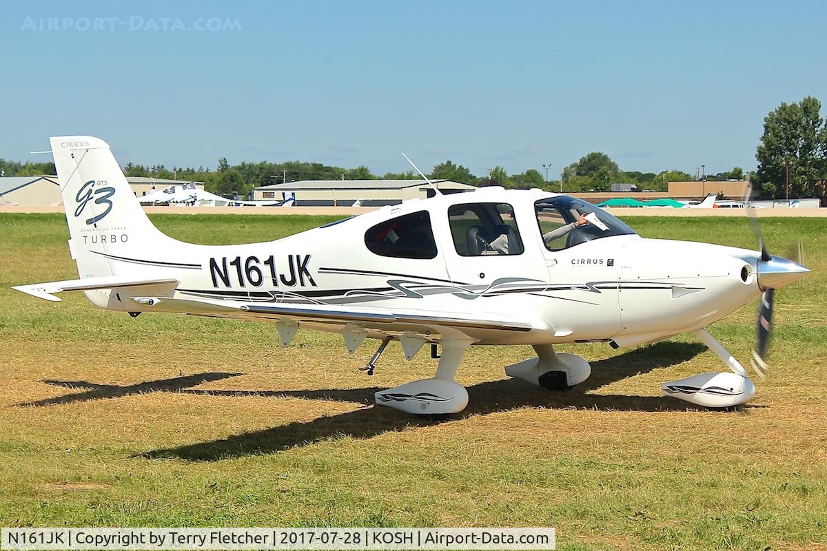 N161JK, 2007 Cirrus SR22 G3 GTS Turbo C/N 2462, At 2017 EAA AirVenture at Oshkosh